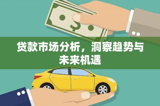 新民贷款市场分析，洞察趋势与未来机遇