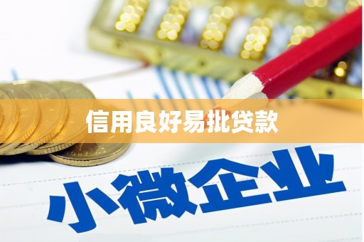 新民信用良好易批贷款