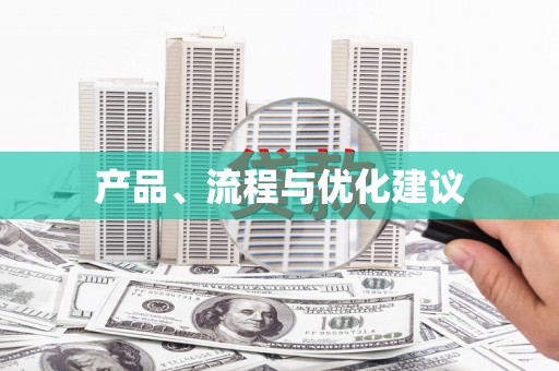 新民产品、流程与优化建议