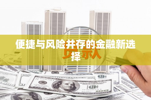 新民便捷与风险并存的金融新选择